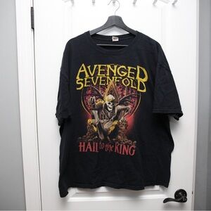 Vintage Avenged Sevenfold Hail to the King 2013 Tour Shirt